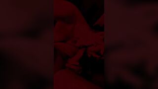 POV Married mother I'd like to fuck neighbour gets possessed, sucks and swallows anything from her cuckolded neighbour during the time that his wife is away. ASMR, groaning and during the time that that babe sucks.