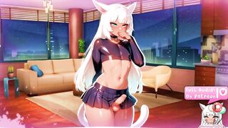 [M4M] - Banging Your Super Sexually excited Cat-Femboy BF Senseless After A Pleasure Party Night {Sexually excited ASMR}