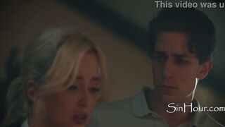 Tiny Virgin Gets One as well as the other Of Her Holes Stuffed By two Trembling Stepbrothers