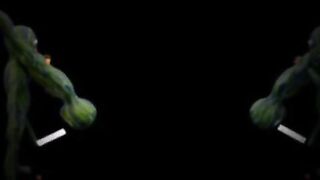 Anal drilling and Oral-sex Animation