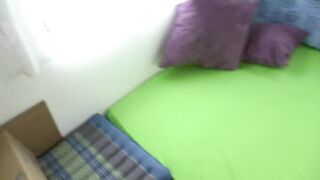 Brunette hair playgirl picked up and banged hard in her cunt