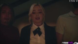 Lexi Lore gets screwed by her classmates Parker Ambrose and Axel