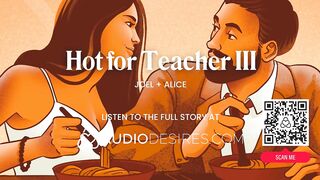 Dom Teacher Has Sex With His Female Sub Student At Home - ASMR Porn Erotic Story
